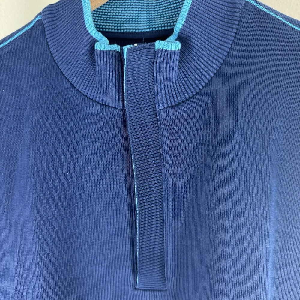 Carnoustie Golf Men's 1/4 Zip 100 % Pima Cotton Vest Size XL Extra Large - Picture 2 of 7